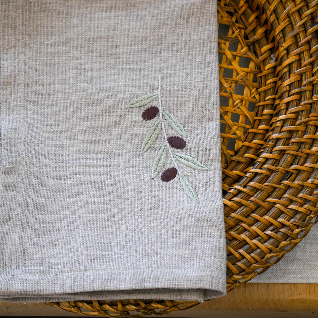 Provence Box "Leinen trifft Olive"