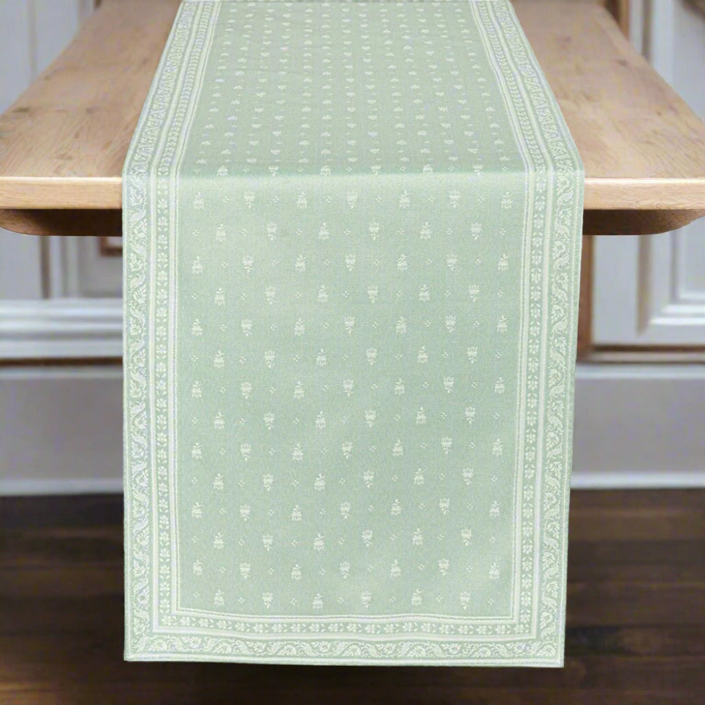 Tischläufer Grün Luberon - 155x45cm